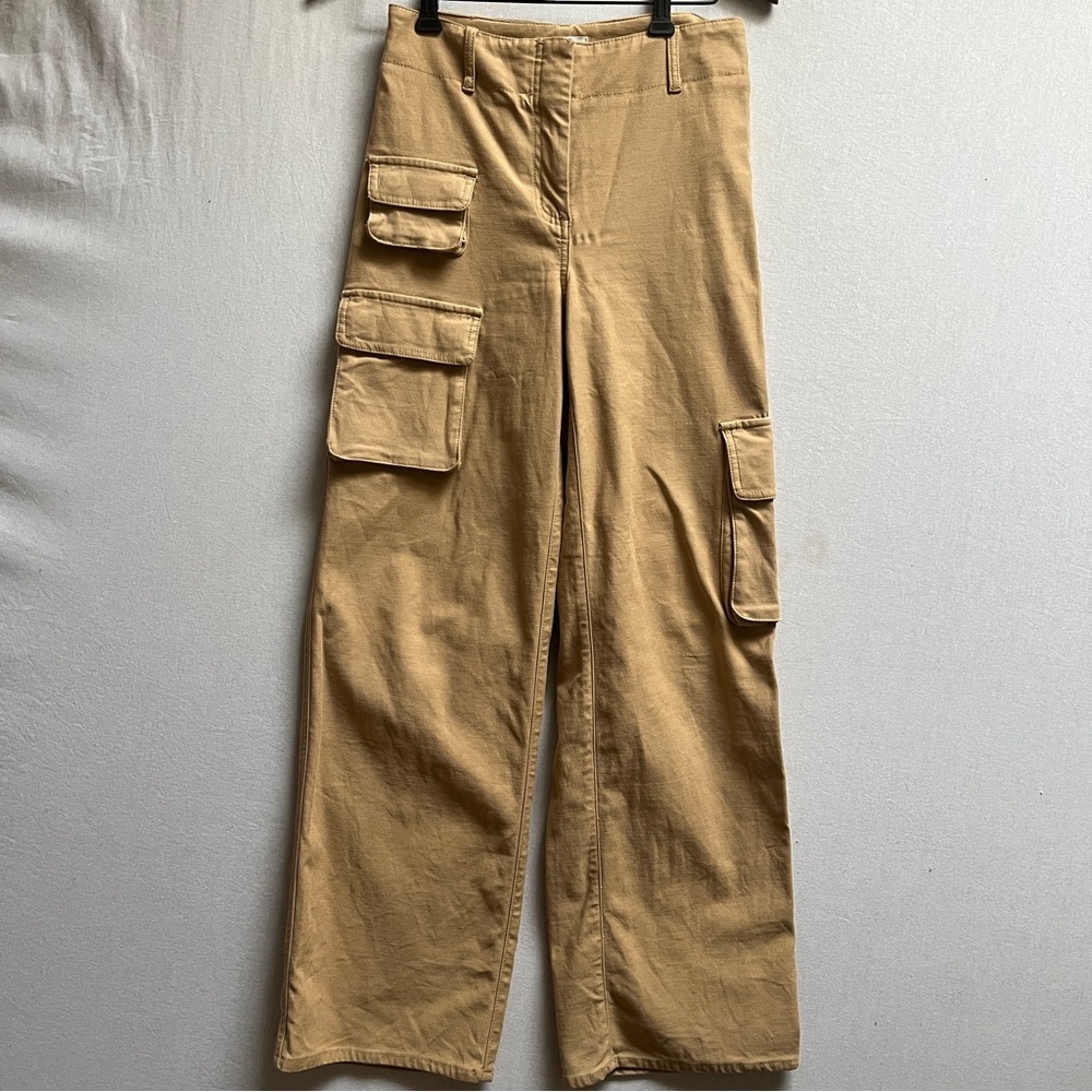 Wilfred Picture Cargo Pocket Straight-Leg Pants Sz 0